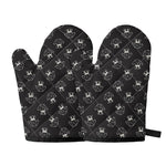 Karate Gi Pattern Print Oven Mitts