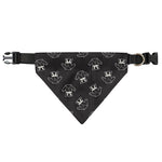 Karate Gi Pattern Print Over The Collar Dog Bandana