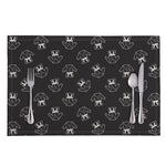 Karate Gi Pattern Print Placemat