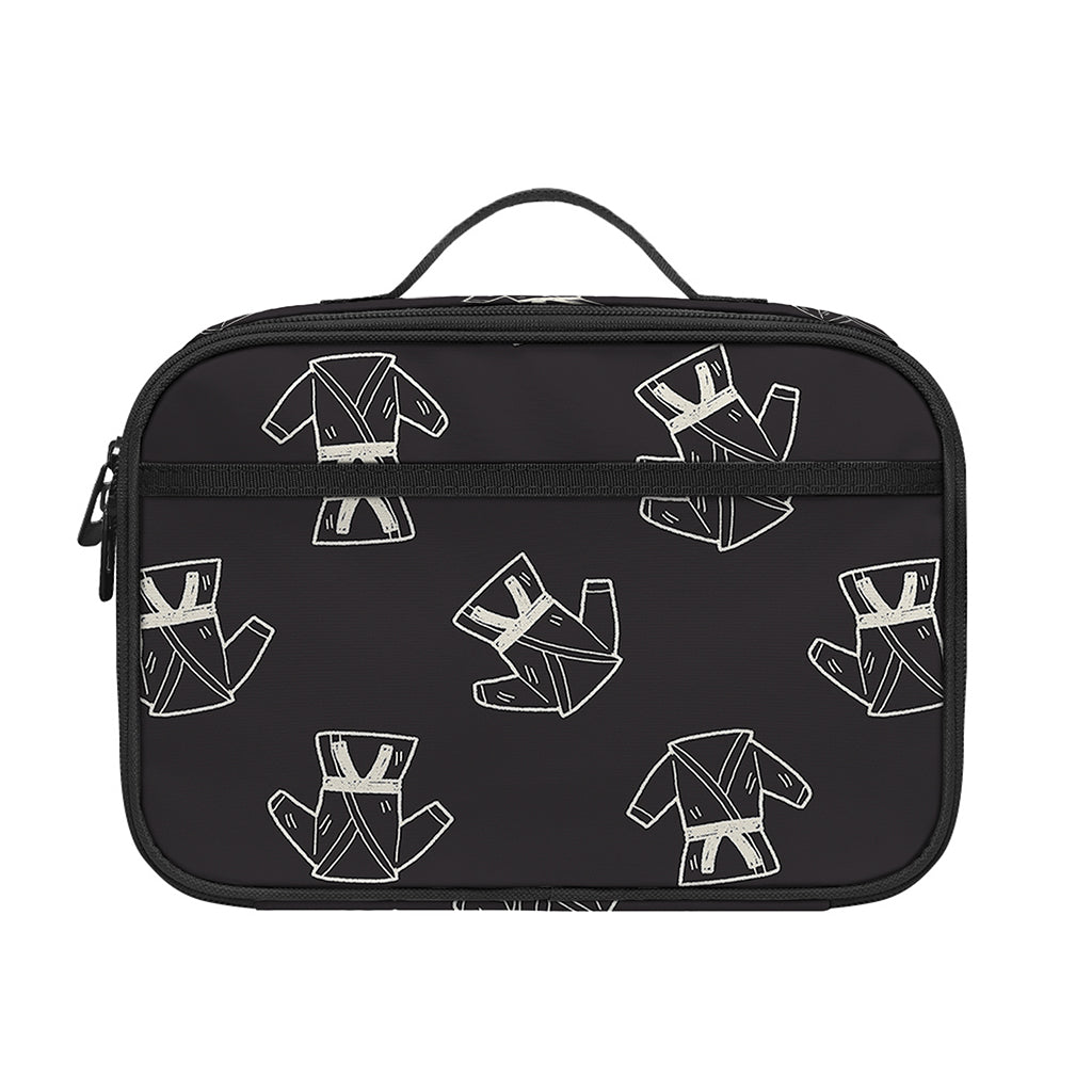 Karate Gi Pattern Print Portable Lunch Bag