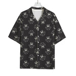 Karate Gi Pattern Print Rayon Hawaiian Shirt