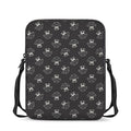 Karate Gi Pattern Print Rectangular Crossbody Bag