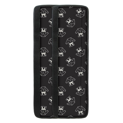 Karate Gi Pattern Print Refrigerator Handle Covers