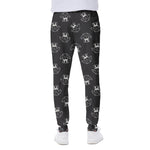 Karate Gi Pattern Print Scuba Joggers