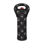 Karate Gi Pattern Print Single Neoprene Wine Tote