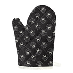 Karate Gi Pattern Print Single Oven Mitt