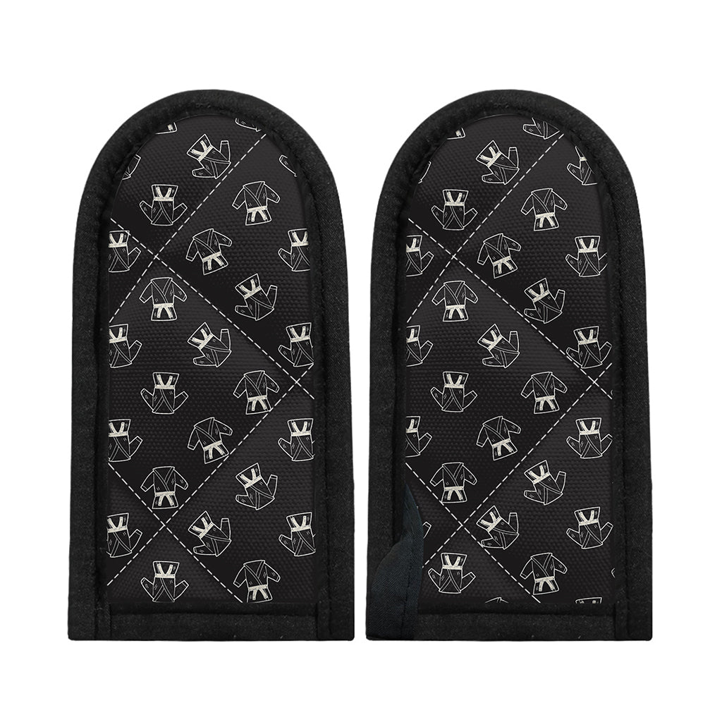 Karate Gi Pattern Print Skillet Handle Cover
