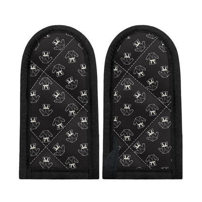 Karate Gi Pattern Print Skillet Handle Cover