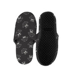 Karate Gi Pattern Print Slippers