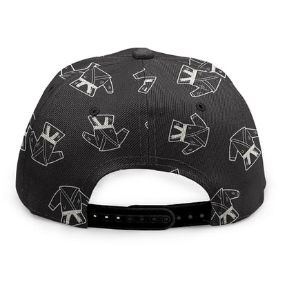 Karate Gi Pattern Print Snapback Cap