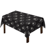 Karate Gi Pattern Print Tablecloth
