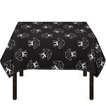 Karate Gi Pattern Print Tablecloth