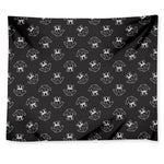Karate Gi Pattern Print Tapestry