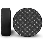 Karate Gi Pattern Print Tire Cover