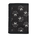 Karate Gi Pattern Print Trifold Wallet