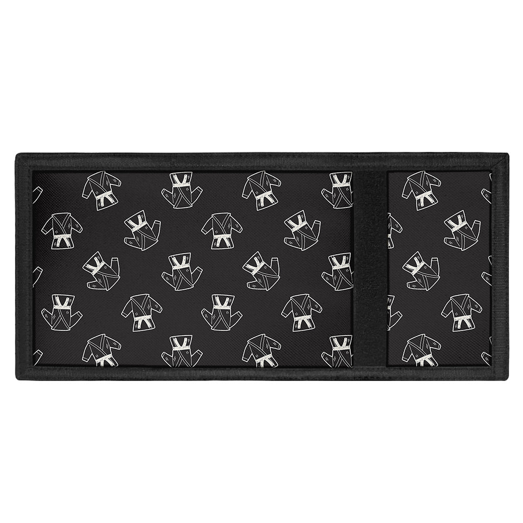 Karate Gi Pattern Print Trifold Wallet