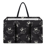 Karate Gi Pattern Print Utility Tote Bag