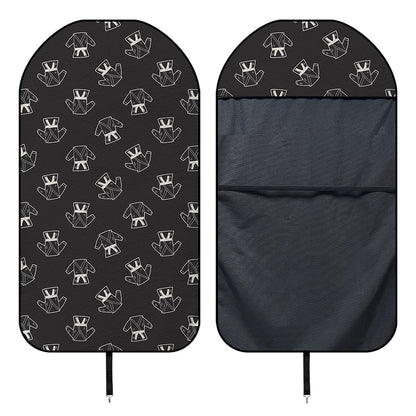 Karate Gi Pattern Print Waterproof Car Seat Cover