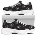 Karate Gi Pattern Print White Chunky Shoes