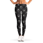 Karate Gi Pattern Print Women's Leggings