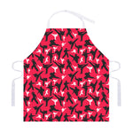 Karate Pattern Print Adjustable Apron