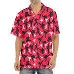 Karate Pattern Print Aloha Shirt