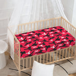 Karate Pattern Print Baby Crib Sheet