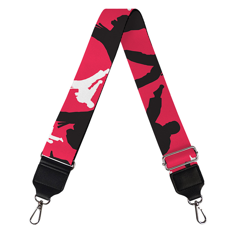 Karate Pattern Print Bag Strap
