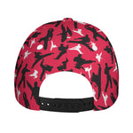 Karate Pattern Print Baseball Cap