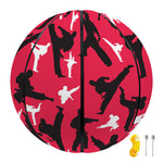 Karate Pattern Print Basketball