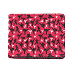 Karate Pattern Print Bifold Wallet