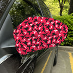 Karate Pattern Print Car Side Mirror Covers