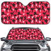 Karate Pattern Print Car Windshield Sun Shade