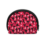Karate Pattern Print Coin Purse
