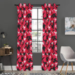 Karate Pattern Print Curtain