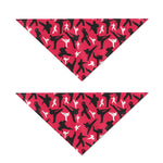 Karate Pattern Print Dog Bandana
