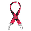 Karate Pattern Print Dog Seat Belt