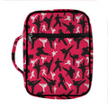 Karate Pattern Print Front Pocket Bible Bag
