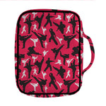Karate Pattern Print Front Pocket Bible Bag