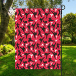 Karate Pattern Print Garden Flag