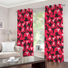 Karate Pattern Print Grommet Curtains