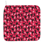 Karate Pattern Print Hand Towel