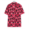 Karate Pattern Print Hawaiian Shirt