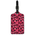 Karate Pattern Print Luggage Tag