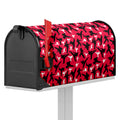 Karate Pattern Print Mailbox Cover