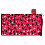 Karate Pattern Print Mailbox Cover