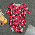 Karate Pattern Print Men's Bodysuit