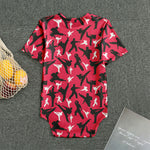 Karate Pattern Print Men's Bodysuit