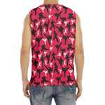 Karate Pattern Print Men's Fitness Tank Top