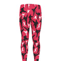 Karate Pattern Print Men's Leggings